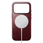 Modern Horween Leather Case 18 Pro Burgundy