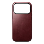 Modern Horween Leather Case 18 Pro Burgundy