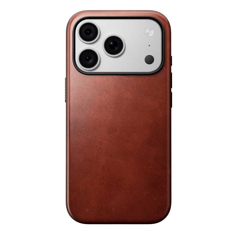 Modern Horween Leather Case iPhone 18 Pro / iPhone 17 Pro Olde Dublin