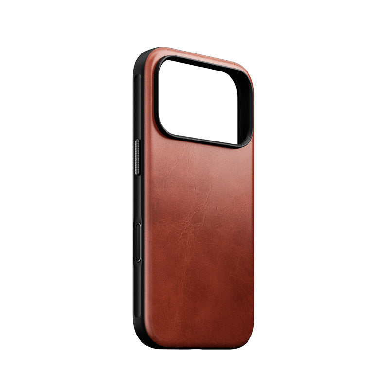Modern Horween Leather Case iPhone 18 Pro / iPhone 17 Pro Olde Dublin