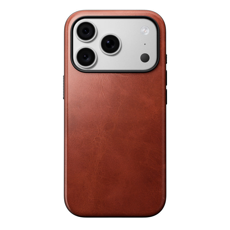 Modern Horween Leather Case iPhone 18 Pro / iPhone 17 Pro Olde Dublin