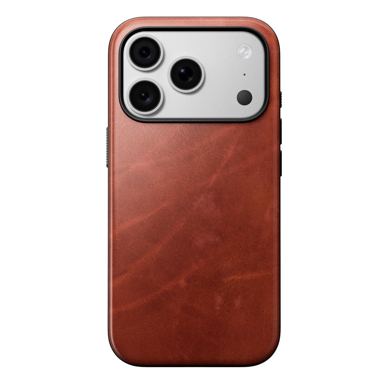 Modern Horween Leather Case iPhone 18 Pro / iPhone 17 Pro Olde Dublin