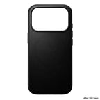 Modern Leather Case iPhone 18 Pro Black