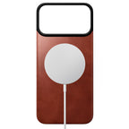 Magnetic Leather Back case Horween iPhone 18 Pro Max Olde Dublin