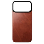 Magnetic Leather Back case Horween iPhone 18 Pro Max Olde Dublin