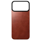 Magnetic Leather Back case Horween iPhone 18 Pro Max Olde Dublin