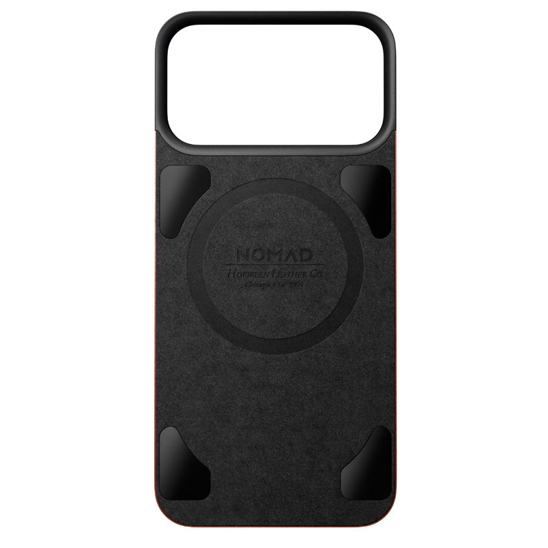 Magnetic Leather Back case Horween iPhone 18 Pro Max Olde Dublin