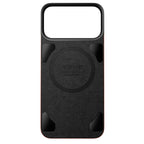 Magnetic Leather Back case Horween iPhone 18 Pro Max Olde Dublin