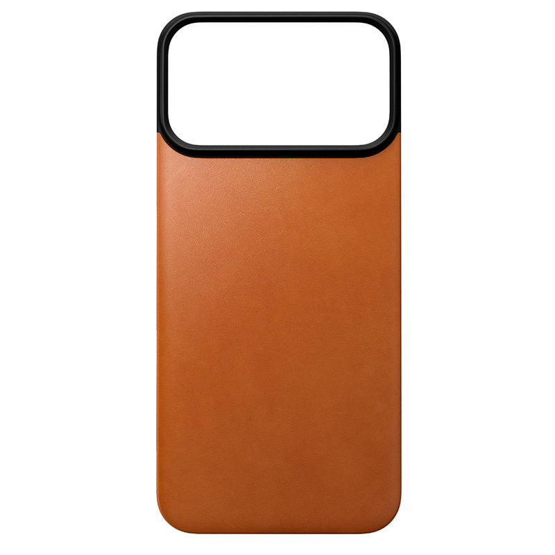 Magnetic Leather Back case Horween iPhone 18 Pro Max Saddle