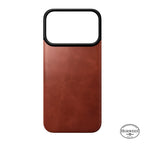 Magnetic Leather Back case Horween iPhone 18 Pro Olde Dublin