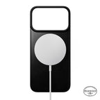 Magnetic Leather Back case Horween iPhone 18 Pro Black