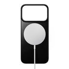 Magnetic Leather Back case Horween iPhone 18 Pro Black