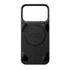 Magnetic Leather Back case Horween iPhone 18 Pro Black