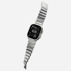 Stratos Band 49mn Natural Titanium/Forest Green FKM