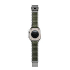 Stratos Band 49mn Natural Titanium/Forest Green FKM