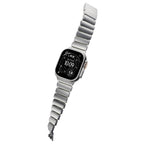 Stratos Band 49mn Natural Titanium/Forest Green FKM