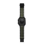 Stratos Band 49mn Black Titanium/Forest Green FKM