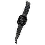 Stratos Band 49mn Black Titanium/Forest Green FKM