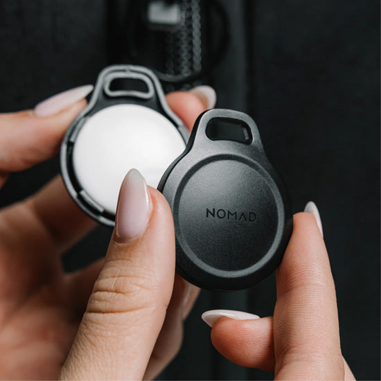 Keychain AirTag Black v2 Two Pack