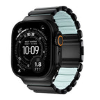 Stratos Band 49mm Black Titanium/Icy Blue Glow KFM