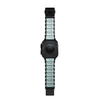 Stratos Band 49mm Black Titanium/Icy Blue Glow KFM