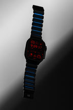 Stratos Band 49mm Black Titanium/Icy Blue Glow KFM