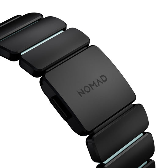Stratos Band 49mm Black Titanium/Icy Blue Glow KFM