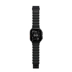 Stratos Band 49mm Black Titanium/Icy Blue Glow KFM