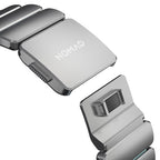 Stratos Band 49mm Natural Titanium/Icy Blue Glow KFM