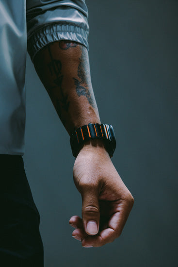Stratos Band 49mm Black Titanium/Ultra Orange KFM