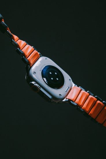 Stratos Band 49mm Black Titanium/Ultra Orange KFM