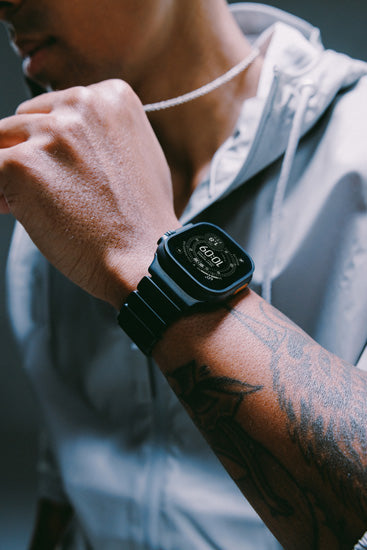 Stratos Band 49mm Black Titanium/Ultra Orange KFM