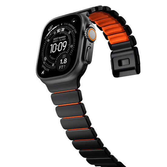 Stratos Band 49mm Black Titanium/Ultra Orange KFM