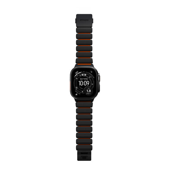 Stratos Band 49mm Black Titanium/Ultra Orange KFM