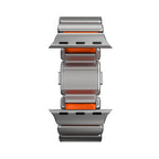 Stratos Band 49mm Natural Titanium/Ultra Orange KFM