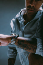 Stratos Band 49mm Natural Titanium/Ultra Orange KFM