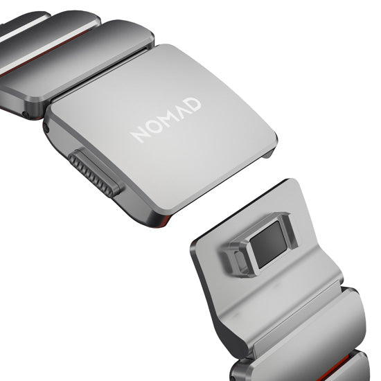 Stratos Band 49mm Natural Titanium/Ultra Orange KFM