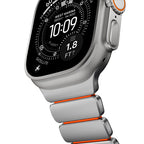 Stratos Band 49mm Natural Titanium/Ultra Orange KFM