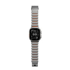 Stratos Band 49mm Natural Titanium/Ultra Orange KFM