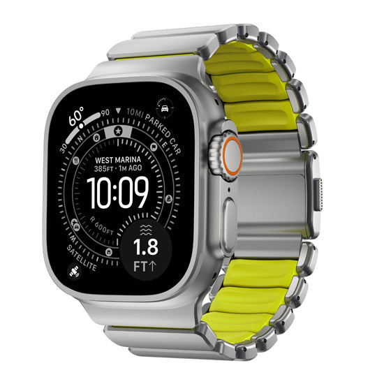 Stratos Band 49mm Natural Titanium/Volt KFM