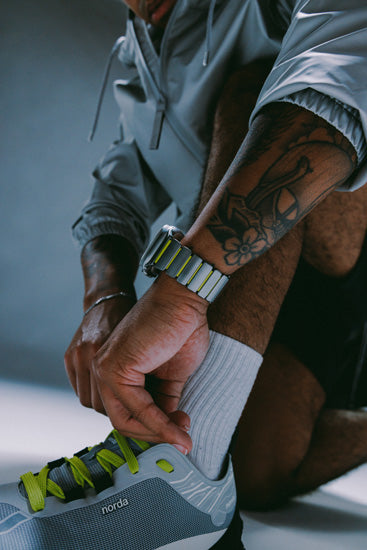 Stratos Band 49mm Natural Titanium/Volt KFM