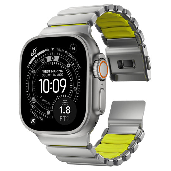 Stratos Band 49mm Natural Titanium/Volt KFM