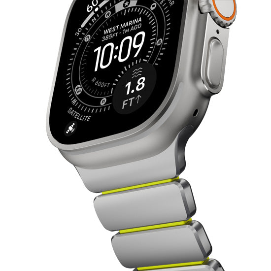 Stratos Band 49mm Natural Titanium/Volt KFM