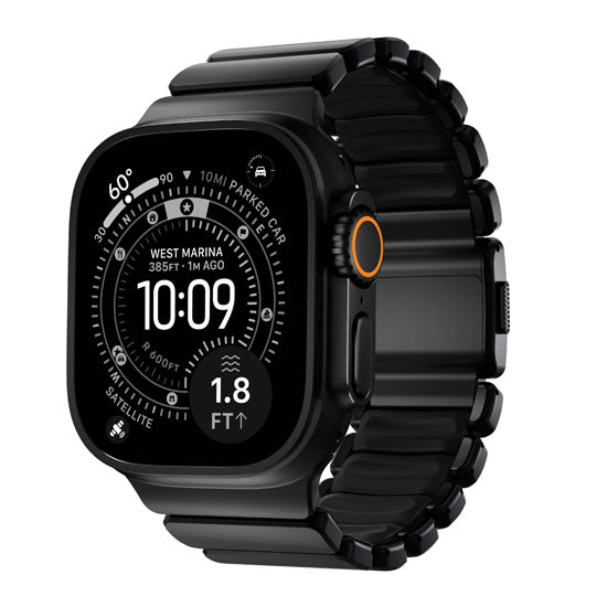 Stratos Band 49mm Black Titanium/Black KFM
