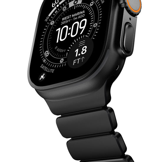Stratos Band 49mm Black Titanium/Black KFM