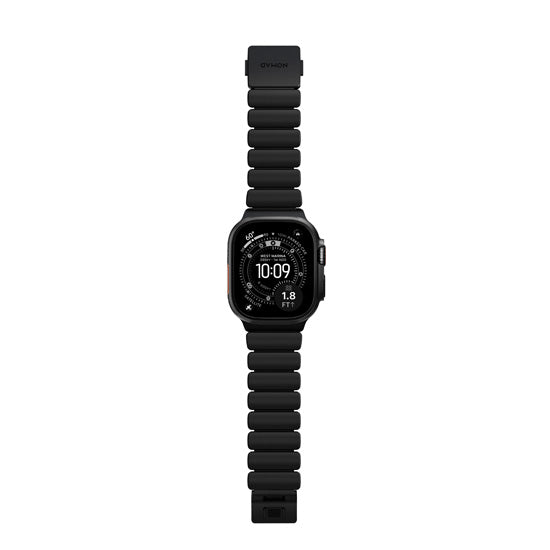 Stratos Band 49mm Black Titanium/Black KFM