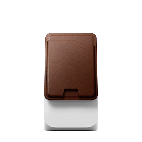 Mag Wallet with Find My Rustic Brown