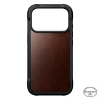Rugged Leather Case Horween iPhone 17 Pro Rustic Brown