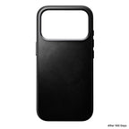 Traditional Horween Leather Case iPhone 17 Pro Black