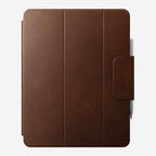 Leather Folio for iPad Pro 13 (M4/M5) Brown
